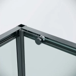 Душевой уголок Grossman Galaxy 120.K33.01.1380.42.00 130x80 стекло прозрачное/профиль графит сатин