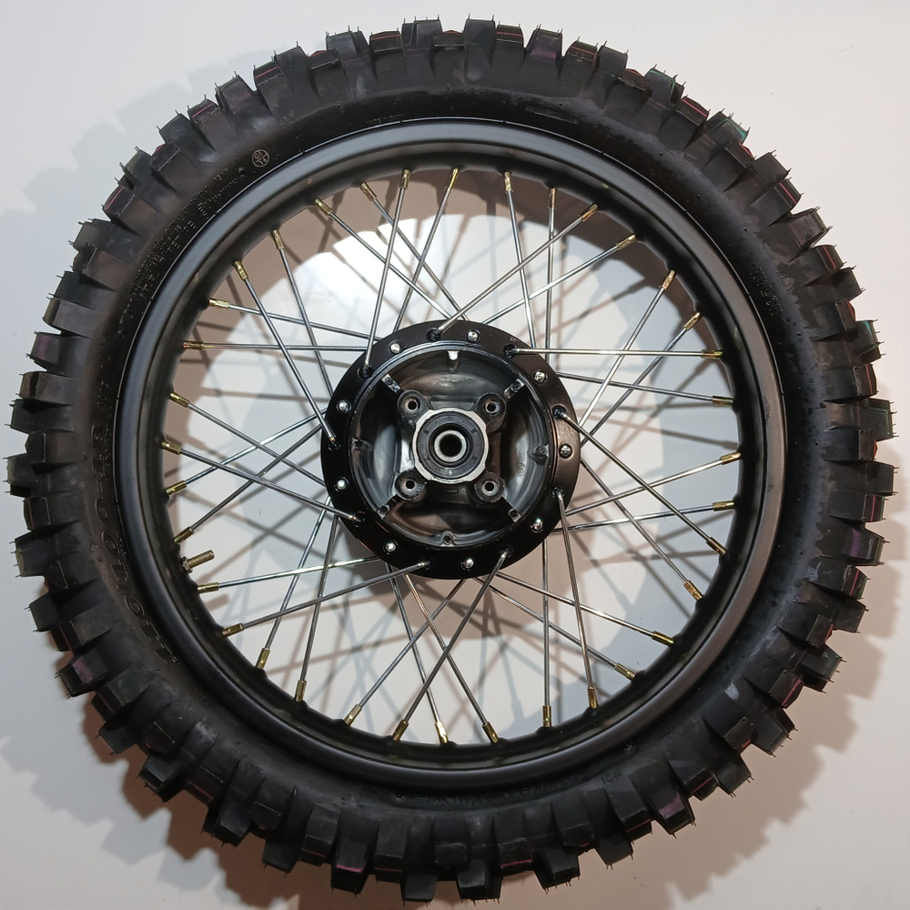 Колесо заднее в сборе 110/100-18 ось Ф15мм Мотоцикл ENDURO ST 250