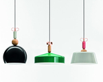 Pendant design lamp  Bon Ton Т1B1 by YUUE Design Studio  (Black)