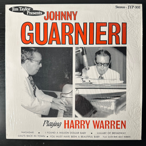 Johnny Guarnieri ‎– Johnny Guarnieri Playing Harry Warren (США)