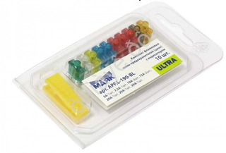 Предохранители ЕВРО ДЕУ мини МАЯК цинк (кт10шт+пинцет) APF-190-BL