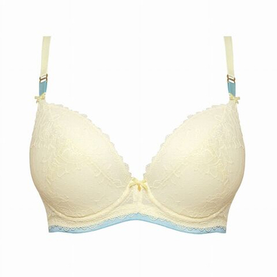 Пуш-ап бюстгальтер Ilona (Размер: 65F) (Цвет: желтый)