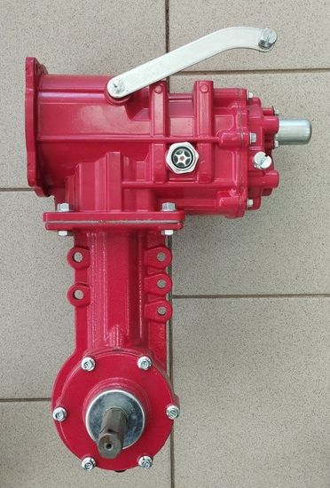 Коробка передач для мотоблока BR-105PRO NEW с фланцем вместе с редуктором (3 вперед)