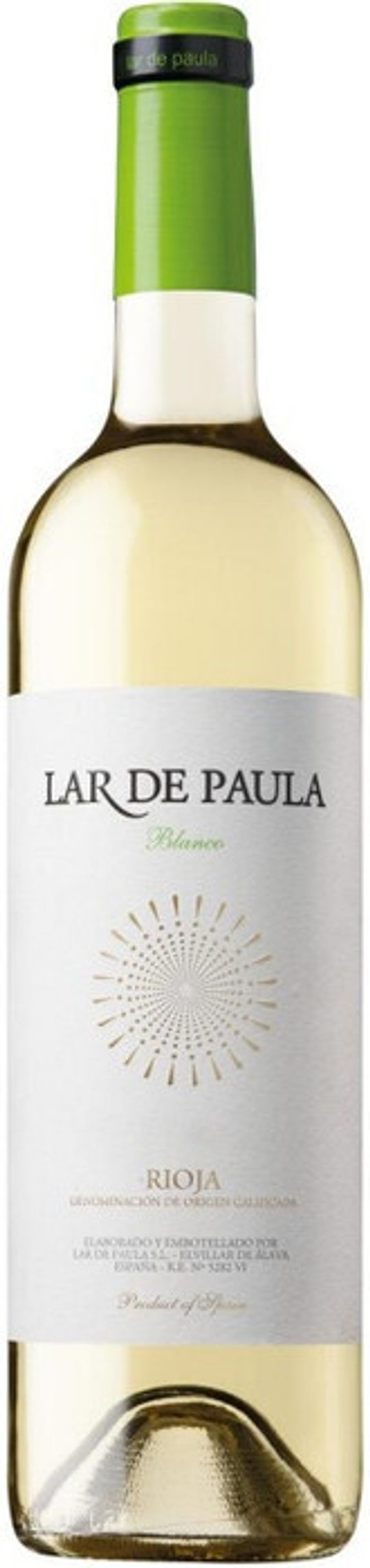 Вино Lar de Paula Blanco, 0,75 л.