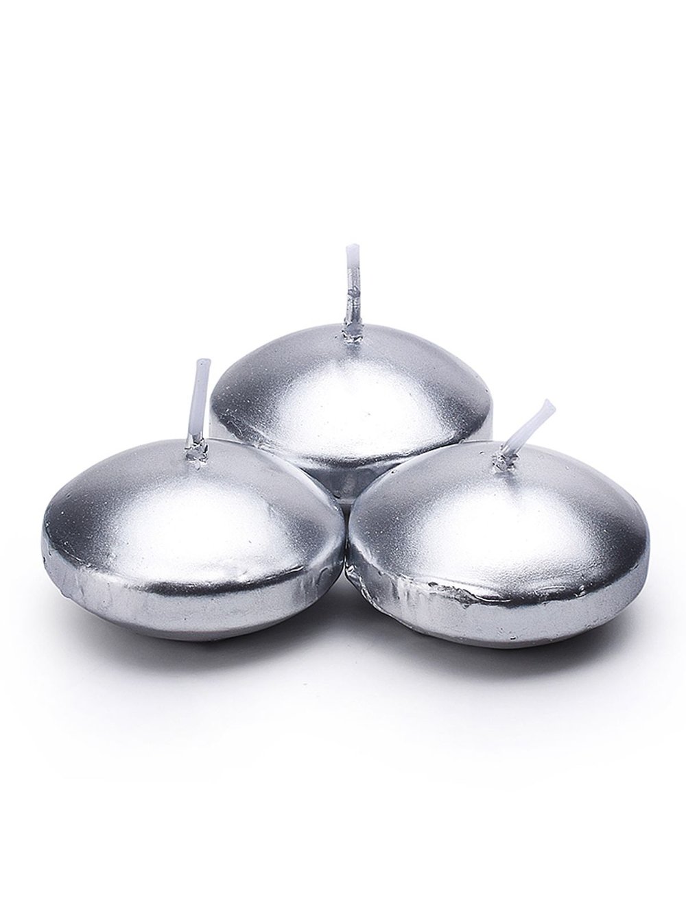 Набор свечей восковых Серебро (00-7085)