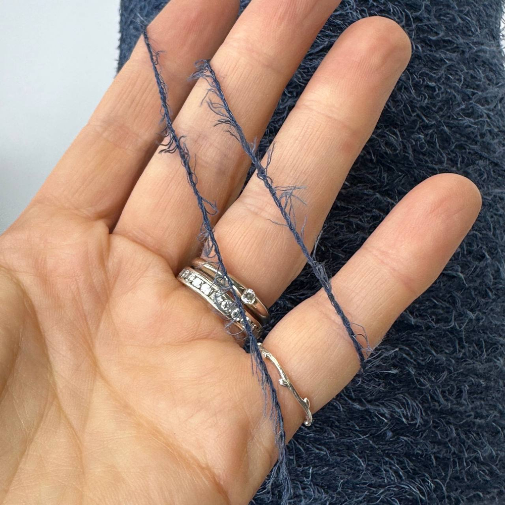 DREAMER - Luxury Production by Ri.Go; 50% меринос, 50% шёлк; 700м/100гр; Травка; col. 80379, цвет: синий холодный