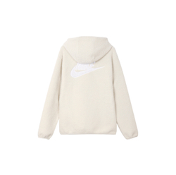 Nike Fleece Hooded Jacket "White"