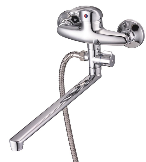 Смеситель для ванны Solone, длинный излив, шар. 40мм LUN6-A031