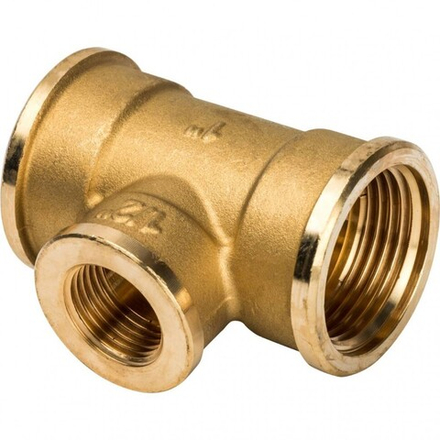 Тройник переходной 1"х1/2"х1" Stout