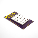 Мормышка вольфрамовая точеная 815 "Дробь" с коронкой 2.5мм (15шт/уп)