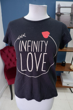 Футболка Pull&Bear с принтом 46 размер