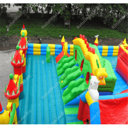 Популярный надувной батут "Большие приключения"