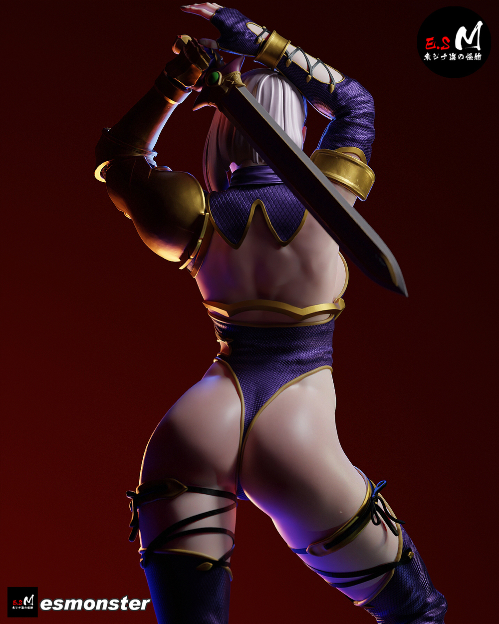 Фигурка Изабелла Валентайн иви Ivy Valentine soulcalibur nsfw