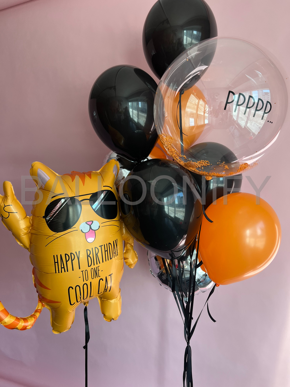 Набор шаров "Крутой кот"