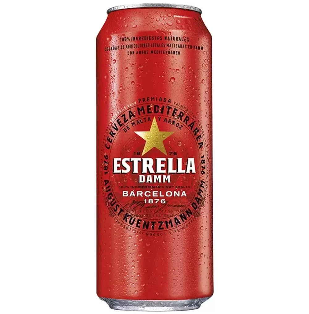 Пиво Estrella Damm 0,5 л. in can