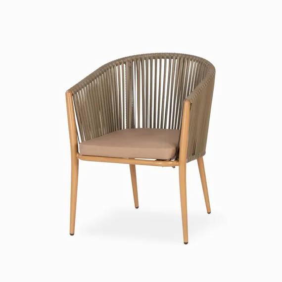 Уличное кресло Cara, светло-коричневый