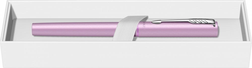 Ручка-роллер Parker Vector  XL Lilac CT, цвет чернил black, стержень: F, в подарочной упаковке.