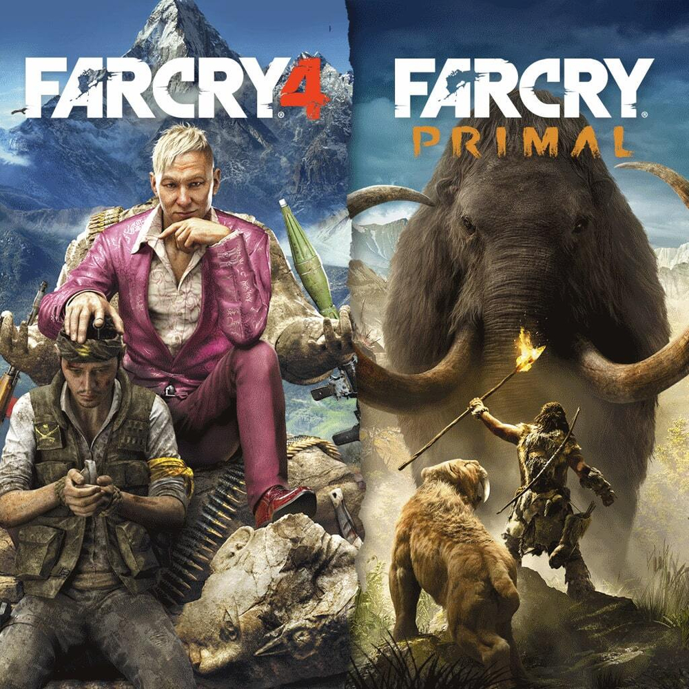 FarCry 4 + FarCry Primal Sony PS4