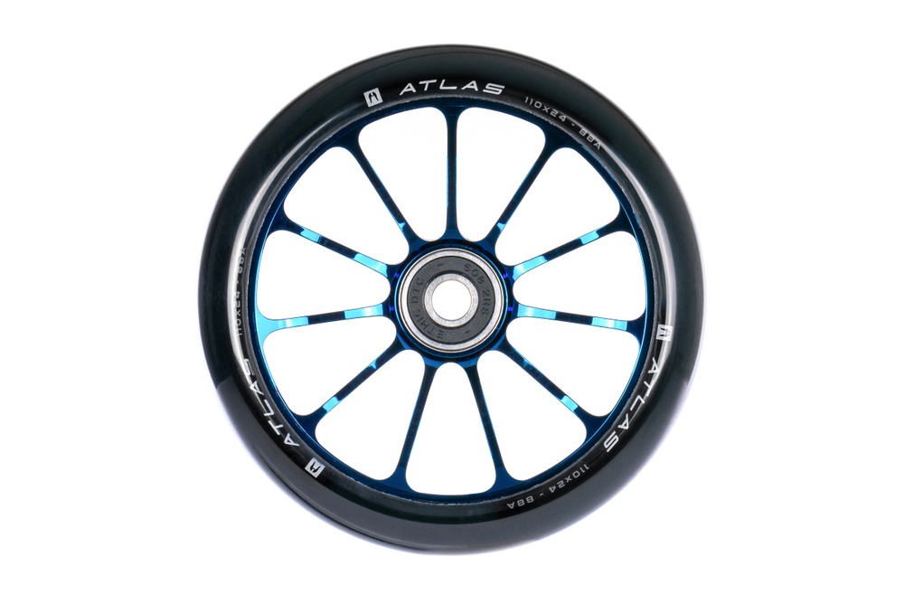 Комплект колес Ethic Atlas 8 STD 110 mm chrome blue (2шт)