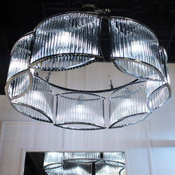 Люстра Cloyd BRIGANTINE C7 / Ø78 см - хром (арт.10552)