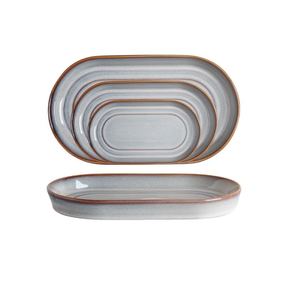 Блюдо овальное 30*16,5 см h3 см Evolution Mont Blanc P.L. Proff Cuisine [3]