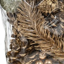 GAEM Изделие декоративное " Новогодняя композиция", L10 W10 H20 см