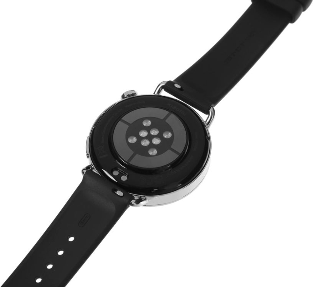 Смарт-часы Xiaomi Watch S4,  41мм,  1.32",  черный/серебристый