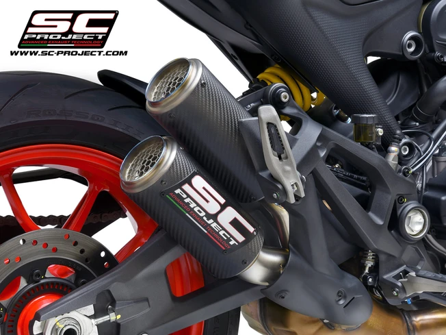 Выхлоп SC-Project Twin CR-T carbon