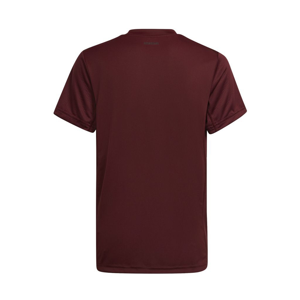 Детская теннисная футболка Adidas Boys Club T-Shirt - shadow red/ acid red