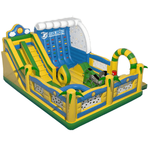 Коммерческий надувной батут "Слайз-скалодром"