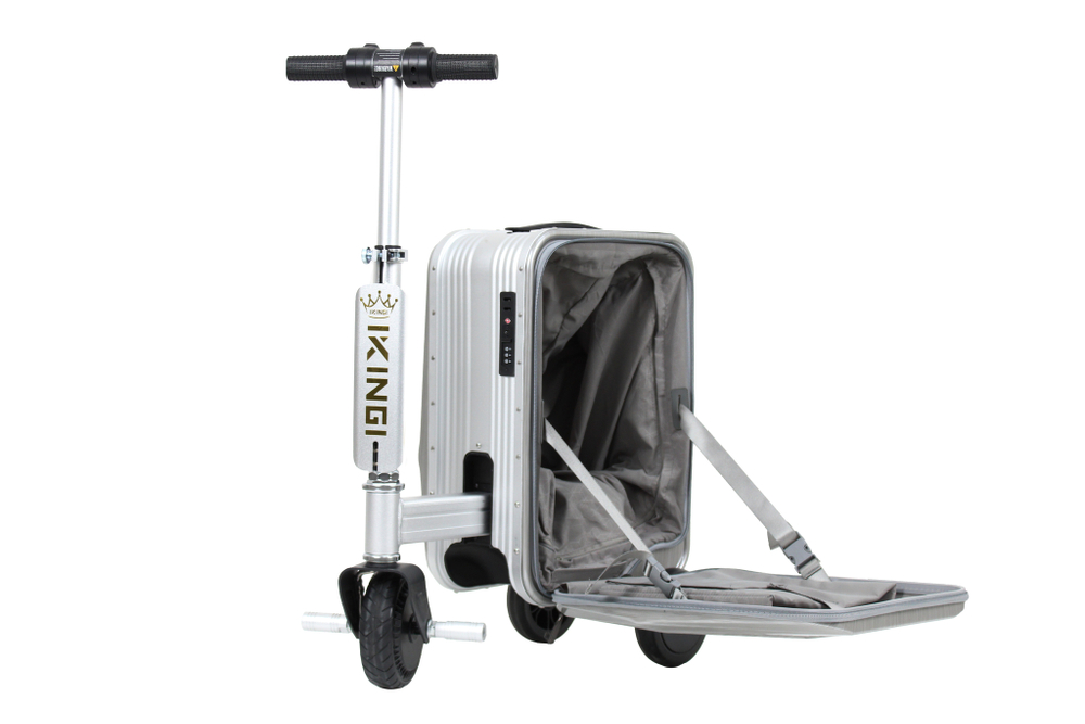 Чемодан Электро-самокат (серебристый) 36V 2,5Ah