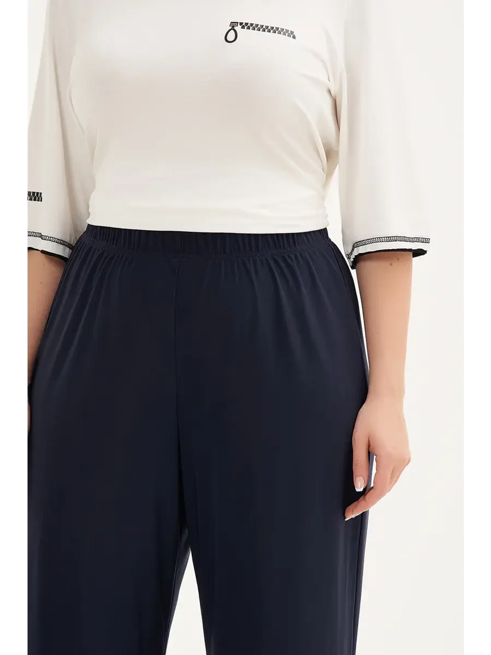 Брюки масло широкие