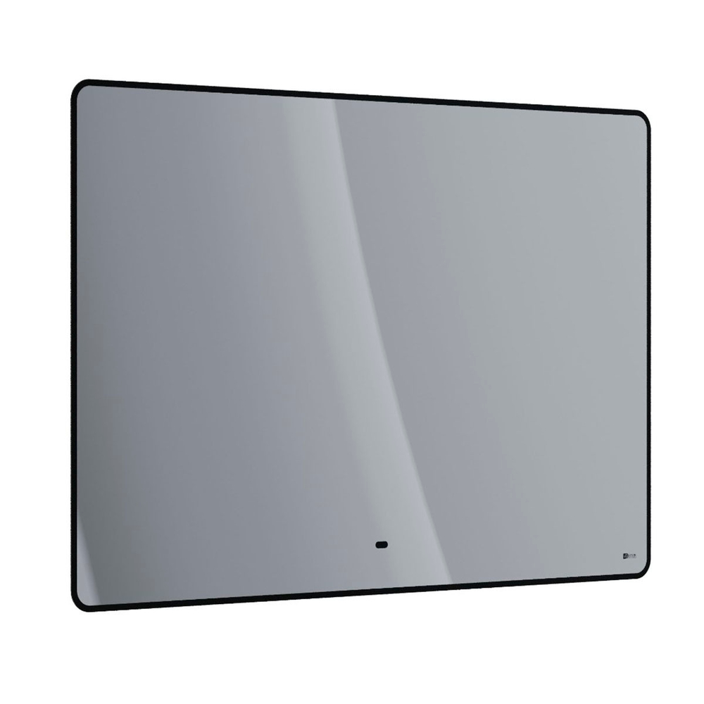 Зеркало Lemark MIOBLACK 120х80 см с интерьерной подсветкой, с подогревом