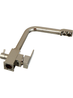 Смеситель для кухни Melodia della vita Perfetto латунь, с подкл.фильтра, картридж д.35мм хром, подводка 50см MDV30201