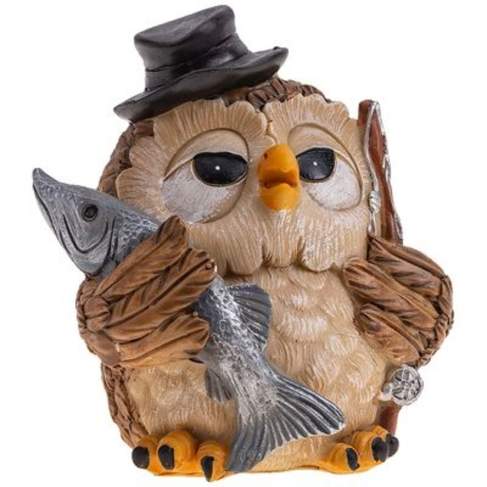Фигурка декоративная Совята Итри, 8.5х8х9 см, 537-350