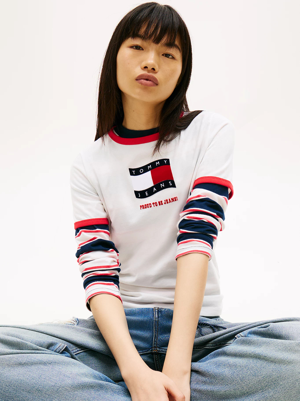 Футболка женская TOMMY JEANS TJW REG NOVELTY RING