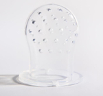 4780628 Ниблер с силиконовой сеточкой, вращ.поршень, цвет розовый