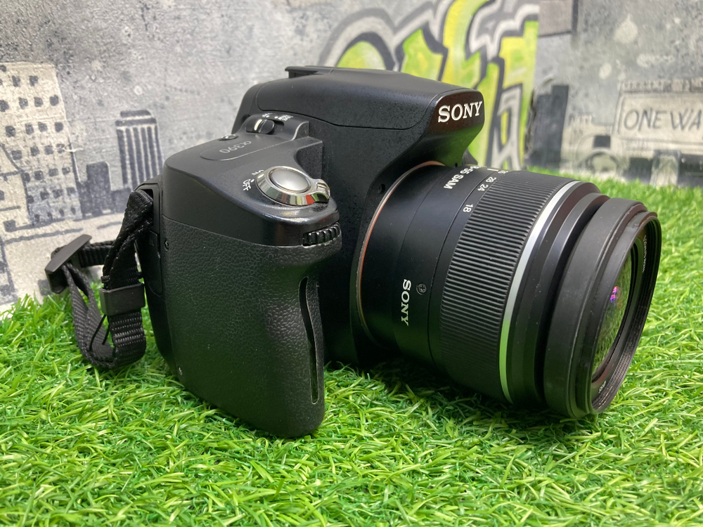 Sony A390 kit 18-55mm 15.000 кадров