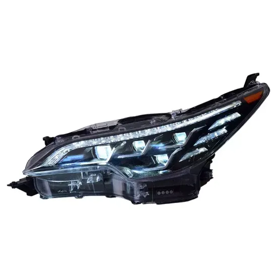 Передние светодиодные фары Тойота Фортунер 2016-2020 V1 type