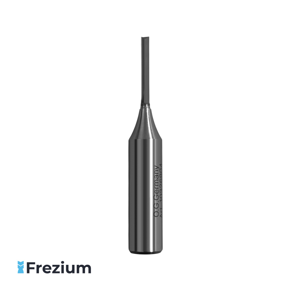 Прямая пазовая фреза по дереву "O.G.Germany" 3x12x22 Z2; 10326804