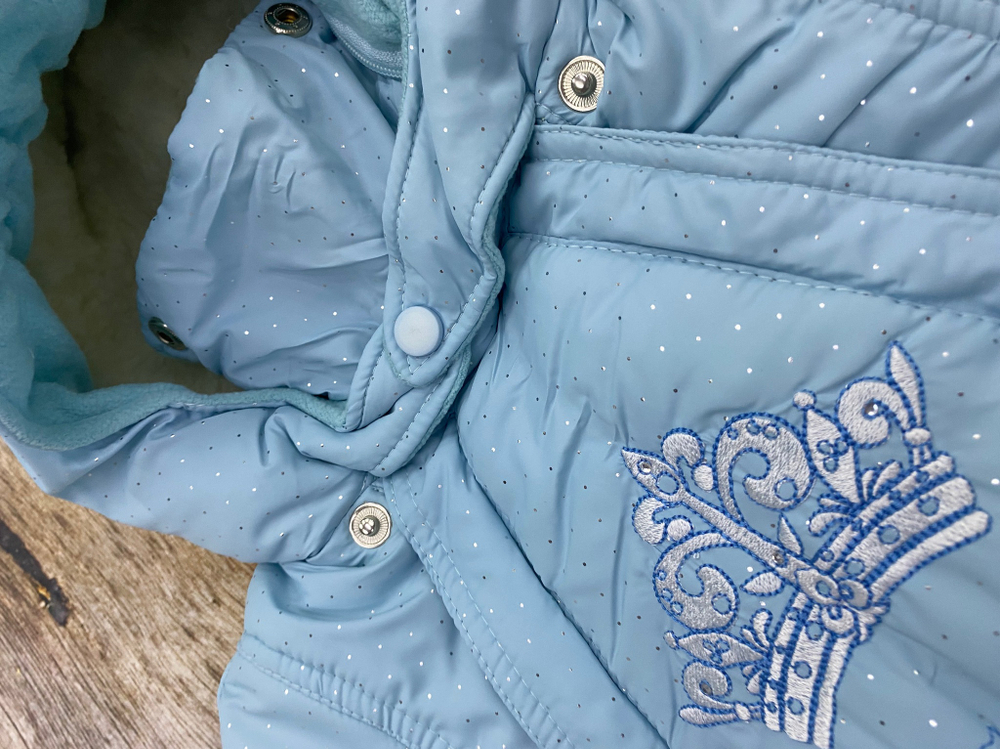 Комбинезон-трасформер детский 2в1 "My Angel" , модель: А 169-16 (Цвет: Голубой, Размер: 86)