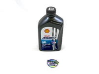 Shell Масло моторное Advance 15W-50 4T Ultra 100% Synthetic (1 литр)