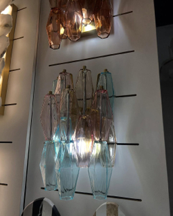 Настенные светильники из венецианского стекла