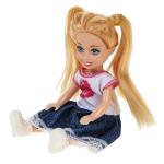 Кукла тип модница с аксесс. коробка 1354