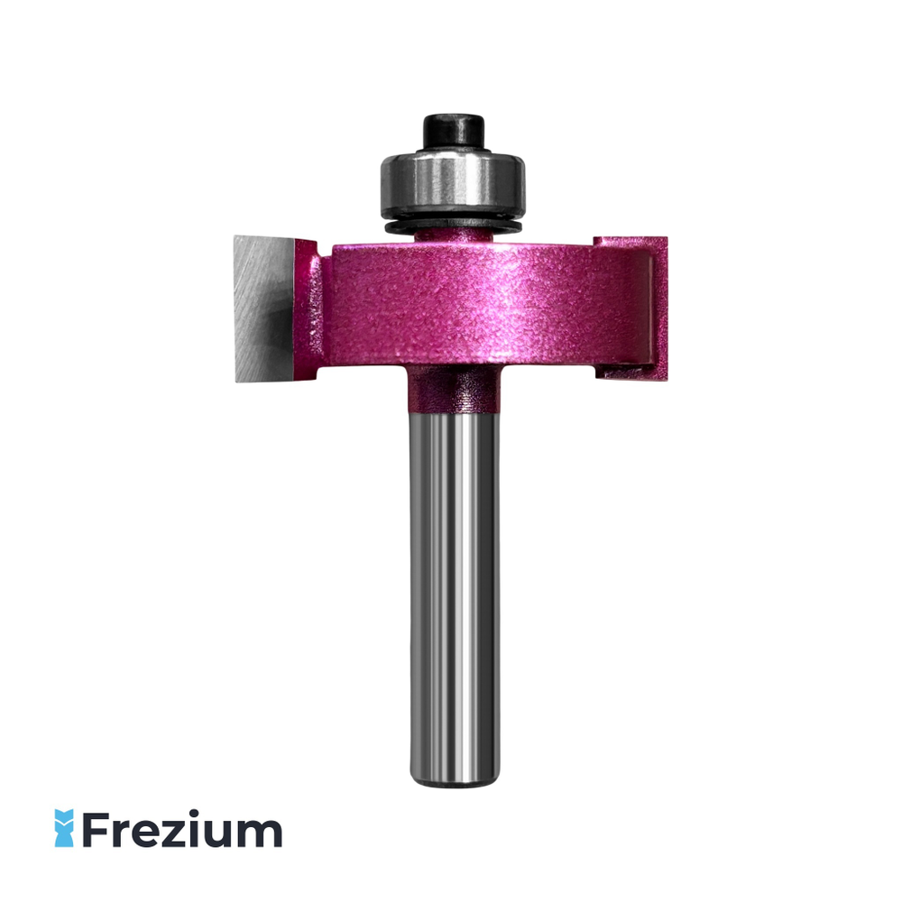 Четвертная фреза по дереву "Frezium" (38.1x8x12.7x58; FF-1102-12.7) Четвертная фреза по дереву "Frezium" (38.1x8x12.7x58; FF-1102-12.7)