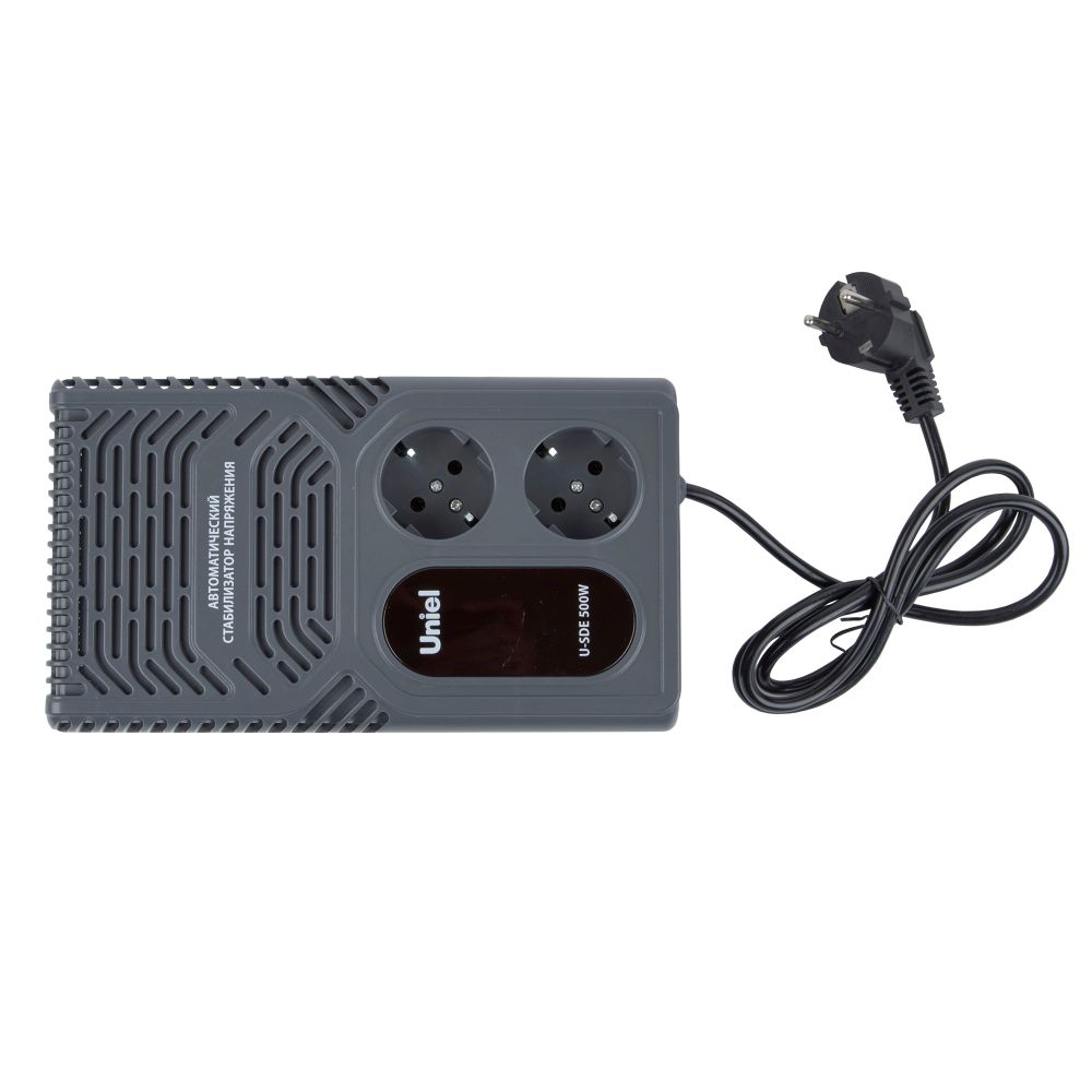 U-SDE 500W Стабилизатор напряжения серии Constant. 500ВА. Настольный. TM Uniel