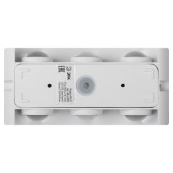 Светильник декоративный настенный светодиодный ЭРА WL12 WH 6х1Вт 3000К IP54 белый для интерьера и фасадов зданий