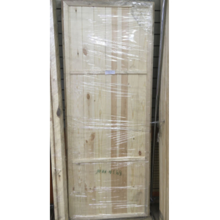 Дверное полотно утеплённое (сосна/пенопласт), 2000*900*60 мм