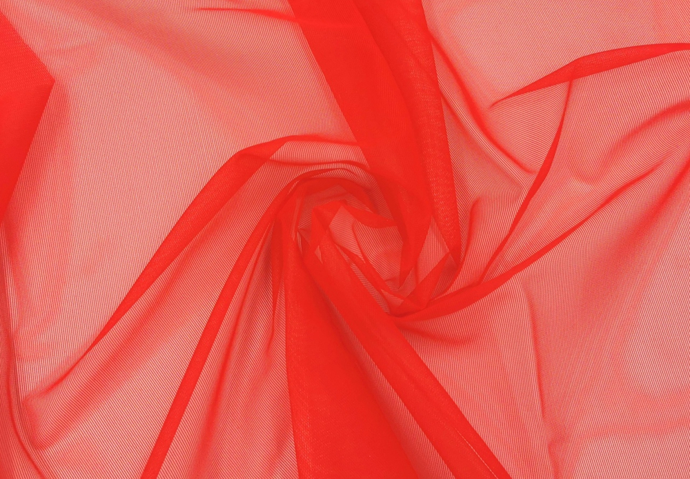 _Корсетная сетка, красная, средней жесткости, (Арт: KS-100.S)