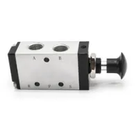 Пневмораспределители тянущие